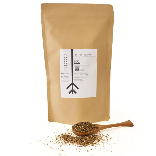 Pfeffer Deluxe Mischung im Aromabeutel 100g