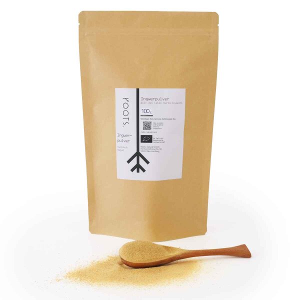 Ingwerpulver bio im Aromabeutel 100g