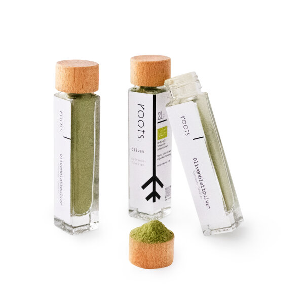 Olivenblattpulver bio