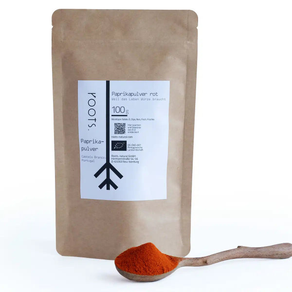Paprikapulver bio im Aromabeutel 100g